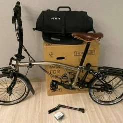 Vae Vlo Lectrique Brompton Pliable H6lf De 2019