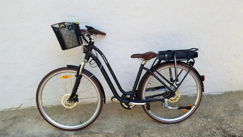 Vlo De Ville Electrique Elops 900 E Cadre Bas, Decathlon